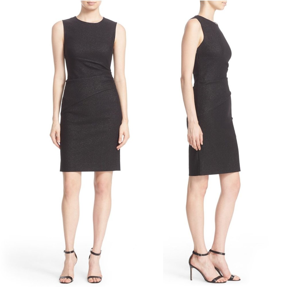 NWT Diane Von Furstenberg Little Black Dress DVF Size 6 MSRP $398 NEW DVF
